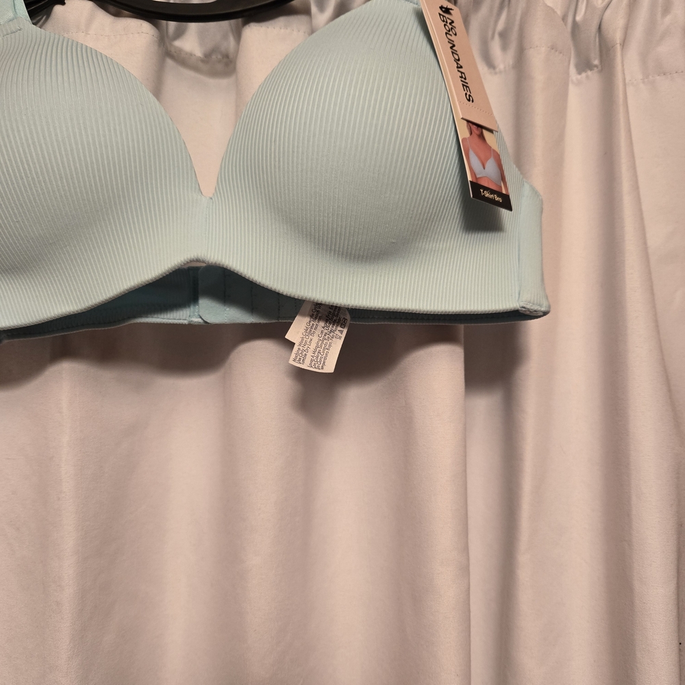 No Boundaries Soft Blue Bra